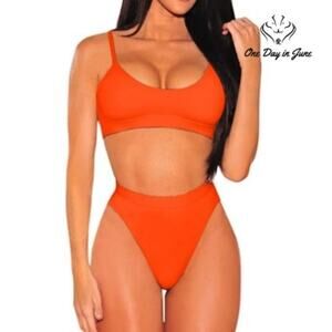Pink Queen Push Up High Waist Bikini Size S